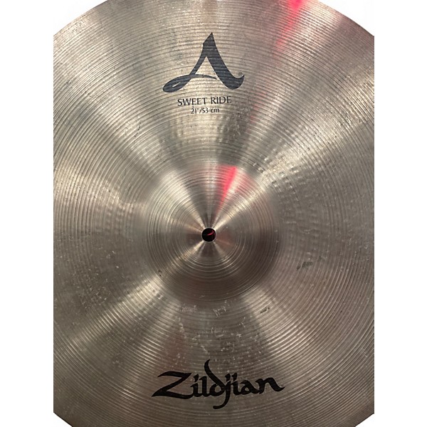Used Zildjian 21in A Series Sweet Ride Cymbal