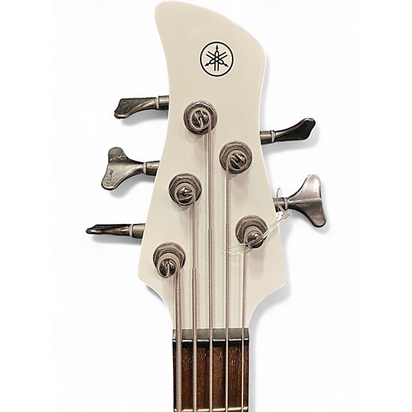 Used 2018 Yamaha TRBX305 Arctic White Electric Bass Guitar