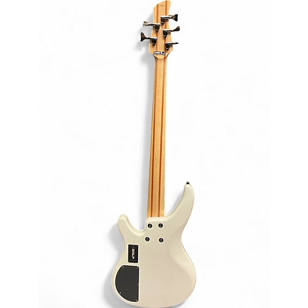 Used 2018 Yamaha TRBX305 Arctic White Electric Bass Guitar