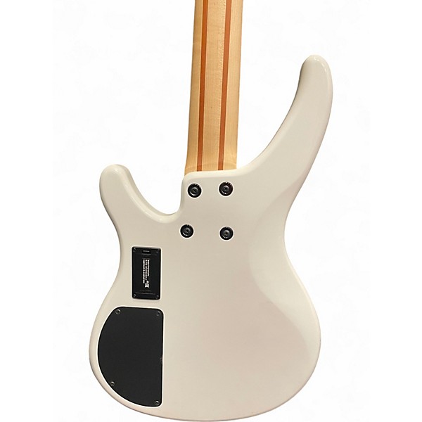 Used 2018 Yamaha TRBX305 Arctic White Electric Bass Guitar