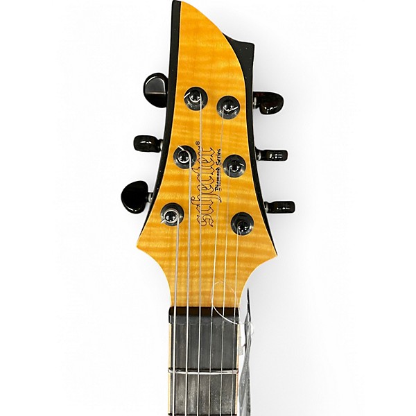 Used Schecter Guitar Research km 6 mk2 nartural  Solid Body Electric Guitar