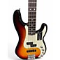 Used Fender American Ultra Precision Bass 2 Color Sunburst Electric Bass Guitar