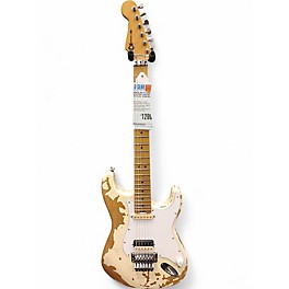 Used Charvel Henrik Danhage Limited-Edition Signature Pro-Mod So-Cal  Worn White Solid Body Electric Guitar