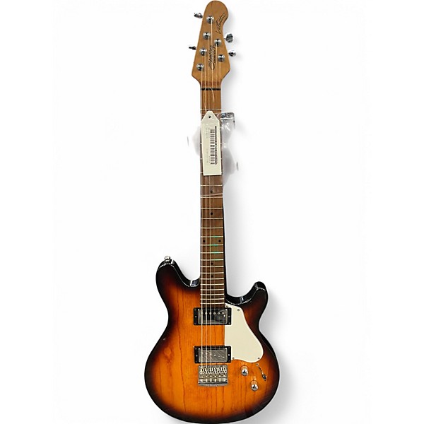 Used Sterling by Music Man VALENTINE Vintage Sunburst Solid Body Electric Guitar