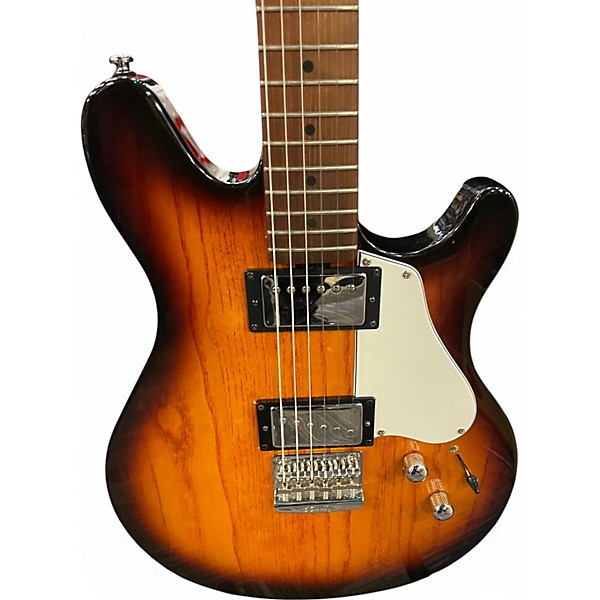 Used Sterling by Music Man VALENTINE Vintage Sunburst Solid Body Electric Guitar