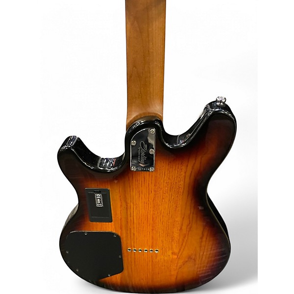 Used Sterling by Music Man VALENTINE Vintage Sunburst Solid Body Electric Guitar