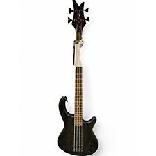 Used Dean HARDTAIL 4 STRING Black Electric Bass Guitar Black