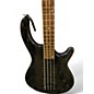 Used Dean HARDTAIL 4 STRING BASS Trans Black Electric Bass Guitar