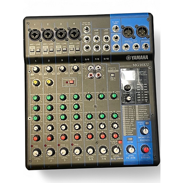 Used Yamaha Used Yamaha MG10XU Powered Mixer | Guitar Center