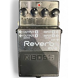 Used BOSS RV6 Digital Reverb Effect Pedal