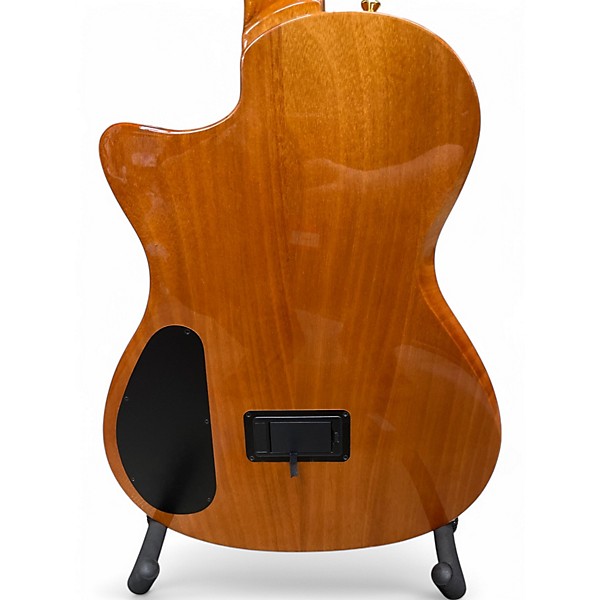 Used Cordoba Stage Brown Sunburst Classical Acoustic Electric Guitar