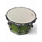 Used Ludwig 8X14 Classic Snare Emerald Green Drum