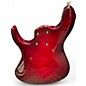 Used Spankj5 CARL S Red Electric Bass Guitar