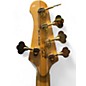 Used Spankj5 CARL S Red Electric Bass Guitar