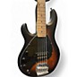 Used Sterling by Music Man Ray5 Left Handed 2 Color Sunburst Electric Bass Guitar