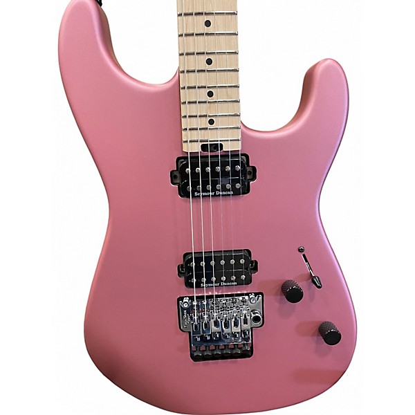 Used Charvel San Dimas Style 1 HH FR METALLIC PINK Solid Body Electric Guitar