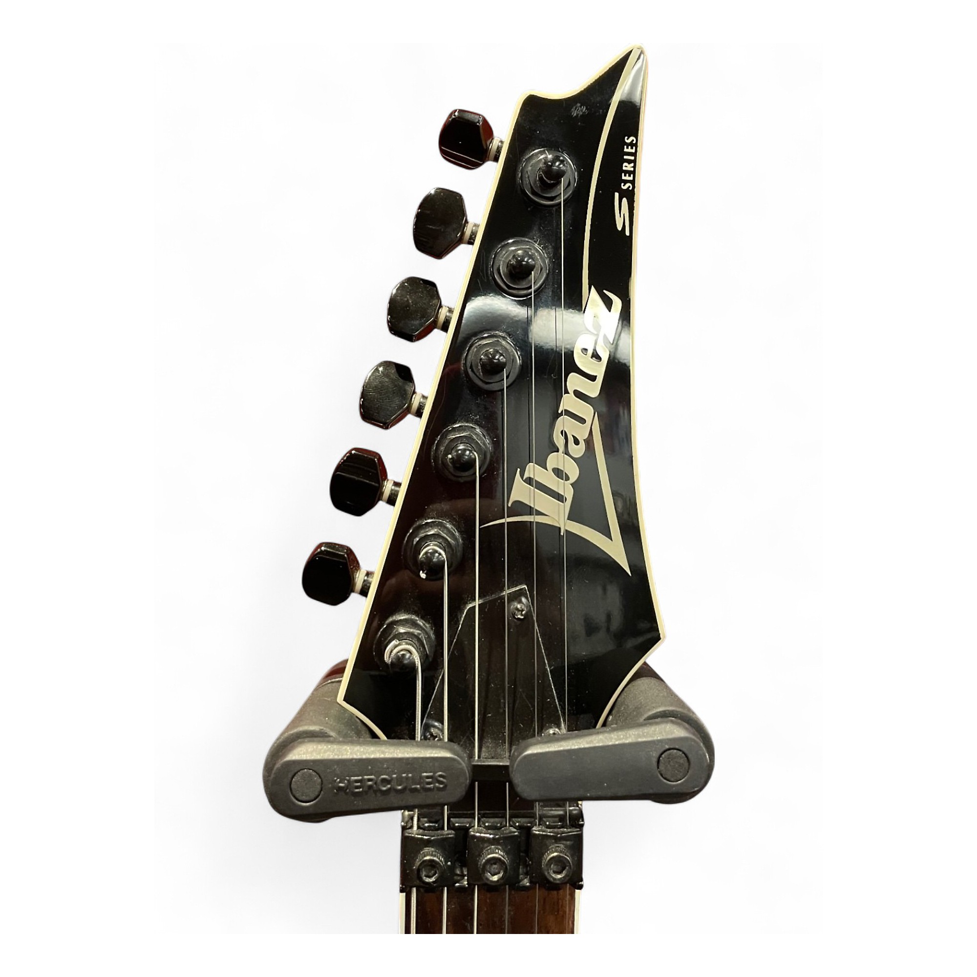 Used Ibanez Used Ibanez s520ex Black Solid Body Electric
