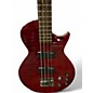Used ESP LTD EC154DX Red Electric Bass Guitar