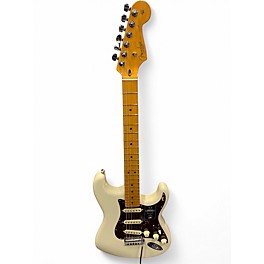 Used 2023 Fender American Professional II Stratocaster Olympic Pearl Solid Body Electric Guitar