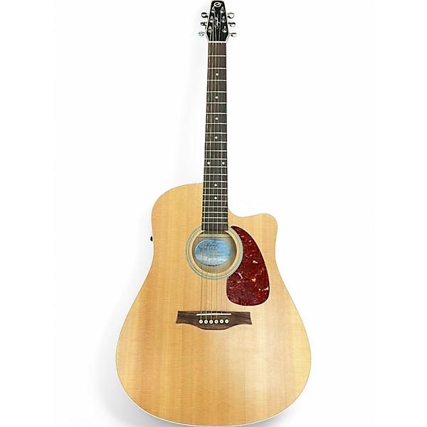 Used Seagull coast line s6 Natural Acoustic Electric Guitar