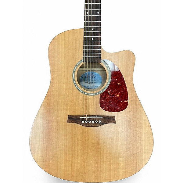 Used Seagull coast line s6 Natural Acoustic Electric Guitar