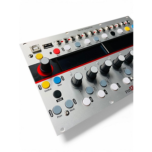 Used Five 12 Vector Sequencer Synthesizer