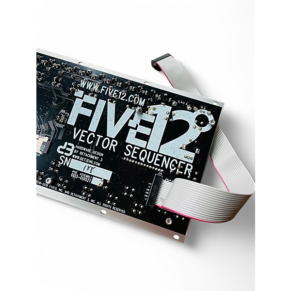 Used Five 12 Vector Sequencer Synthesizer