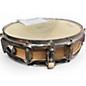 Used Ludwig 13in Little Rocker Piccolo Snare Natural Gloss Drum