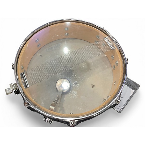 Used Ludwig 13in Little Rocker Piccolo Snare Natural Gloss Drum