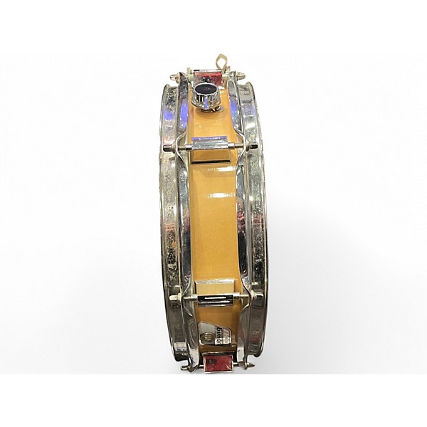 Used Ludwig 13in Little Rocker Piccolo Snare Natural Gloss Drum