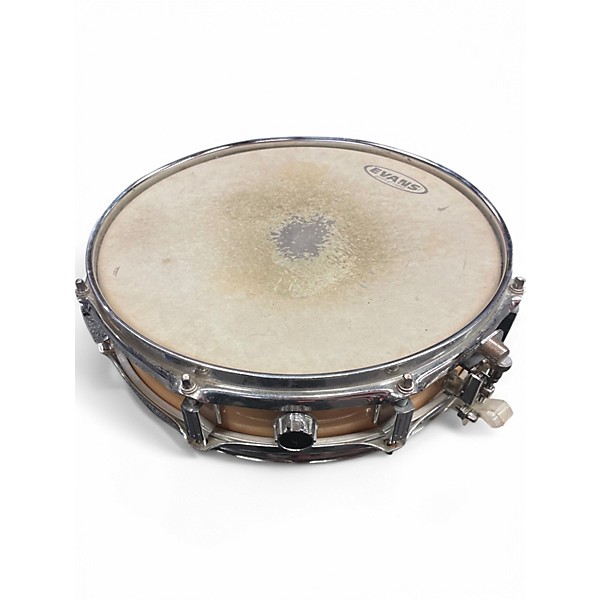 Used Ludwig 13in Little Rocker Piccolo Snare Natural Gloss Drum