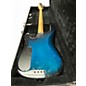 Used Carvin B40 Blue Electric Bass Guitar