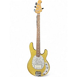 Used Ernie Ball Music Man StingRay Special H Deep Gold Sparkle Electric Bass Guitar