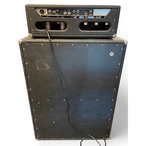 Vintage 1968 Fender Band Master Head & Cab Tube Guitar Combo Amp