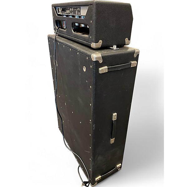 Vintage 1968 Fender Band Master Head & Cab Tube Guitar Combo Amp