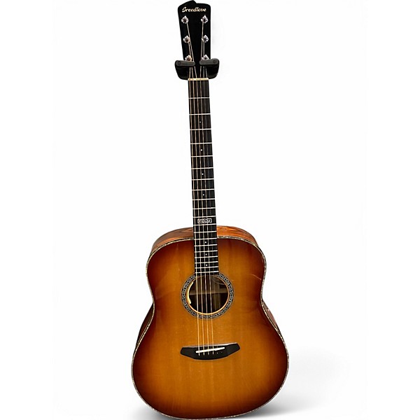 Used 2016 Breedlove Legacy Dreadnought Vintage Sunburst Acoustic Electric Guitar