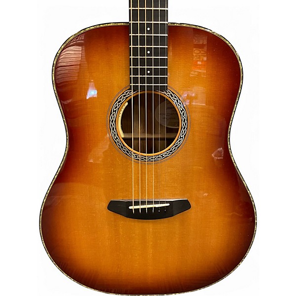 Used 2016 Breedlove Legacy Dreadnought Vintage Sunburst Acoustic Electric Guitar