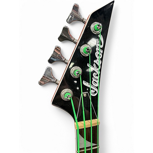 Used Jackson X Series Concert CBXNT DX IV Fireburst Electric Bass Guitar