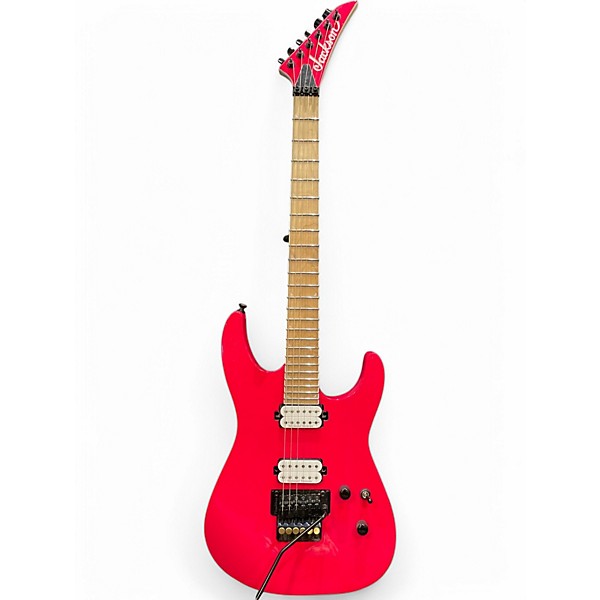 Used Jackson SL2M Hot Pink Solid Body Electric Guitar