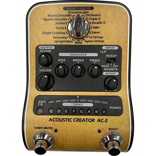 Used Zoom AC-2 Acoustic Creator Effect Processor,New Products : American Fashion Style Bags On Sale