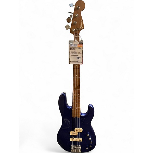 Used Charvel SAN DIMAS PRO MOD PJ MYSTIC BLUE Electric Bass Guitar,Specials : American Fashion Style Bags On Sale