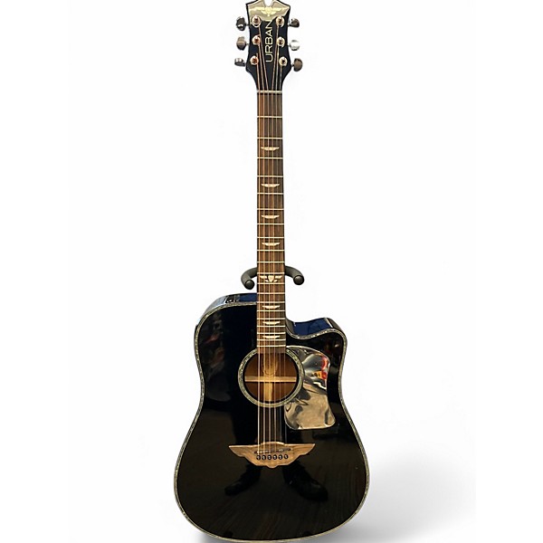 Used Keith Urban night star Black Acoustic Electric Guitar