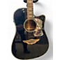 Used Keith Urban night star Black Acoustic Electric Guitar