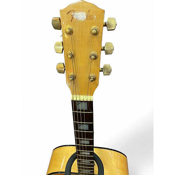 Used Fender SJ-65S Natural Acoustic Guitar