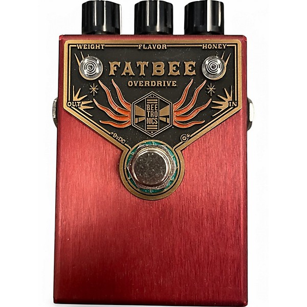 Used Beetronics FX Fatbee Overdrive Effect Pedal