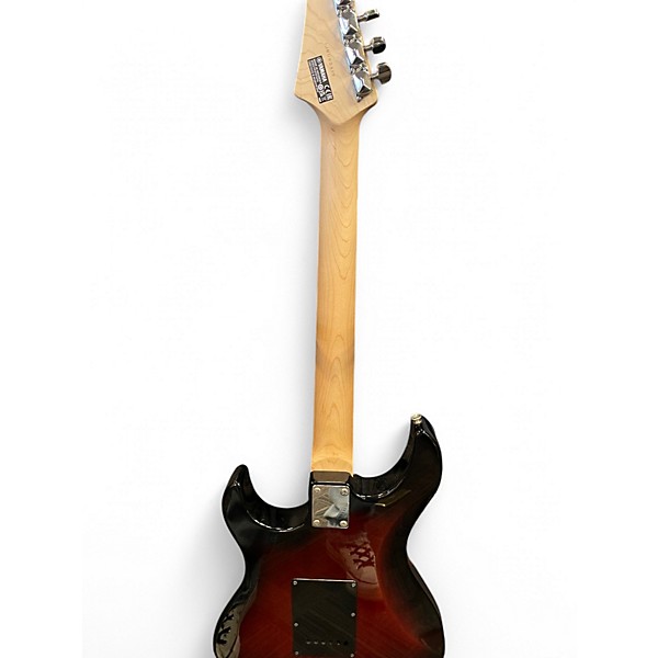 Used Yamaha Pacifica 2 Color Sunburst Solid Body Electric Guitar