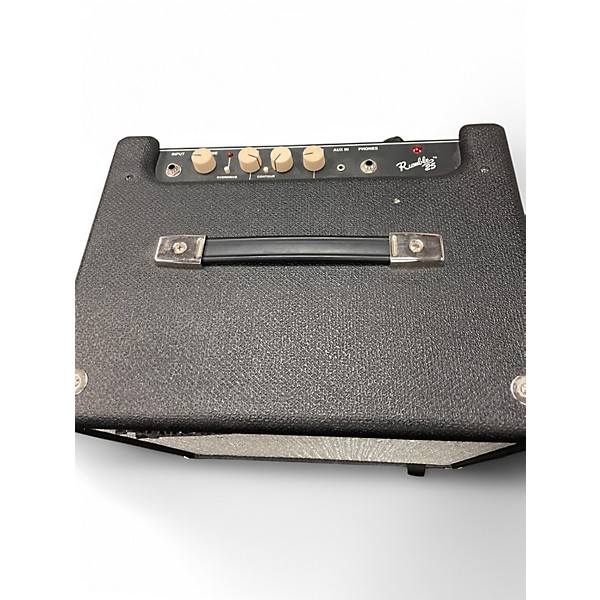 Used Fender Rumble 25 25W 1x8 Bass Combo Amp