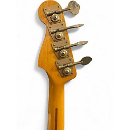 Vintage 1980s Squier PRECISION BASS MIJ 2 Color Sunburst Electric Bass Guitar