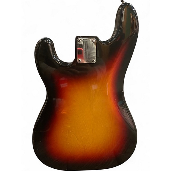 Vintage 1980s Squier PRECISION BASS MIJ 2 Color Sunburst Electric Bass Guitar