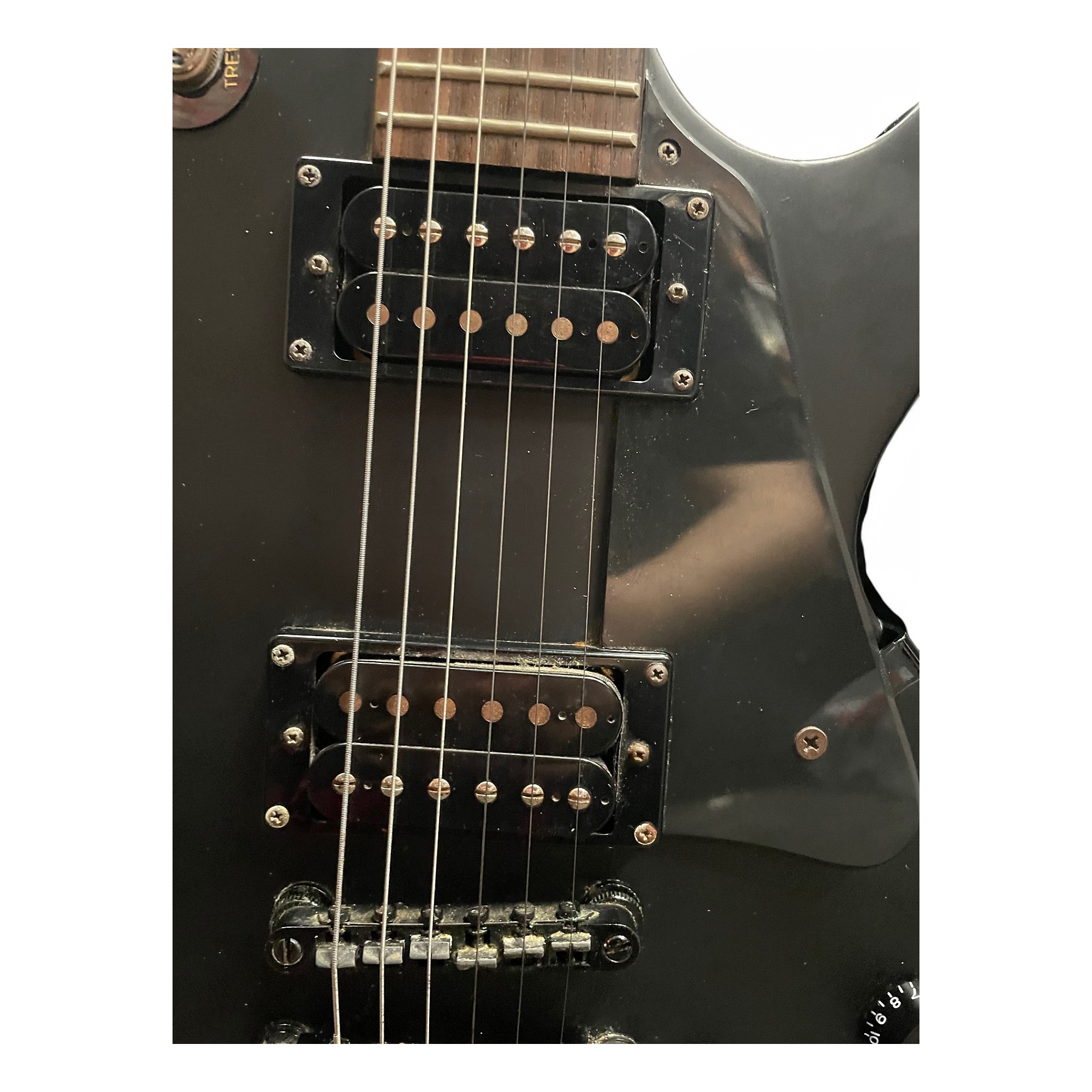 Used Epiphone Used Epiphone GOTH LES PAUL STUDIO BLACK Solid